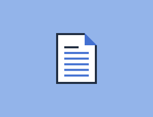 Vector of a piece of paper. Represents the free downloadable startup checklist to help prepare you to start a business.