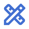 Vector of a pencil overlapping a ruler. Represents tools to manage a remote team. Vector of a pencil overlapping a ruler. Represents tools to manage a remote team.